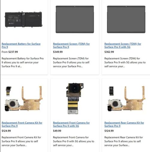 微软开放Surface系列维修零件与软件销售，赋能用户自主维护
